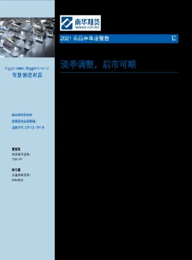 商品期货年度报告(期货品种分析报告)_https://www.xmqjcw.com_期货百科_第1张