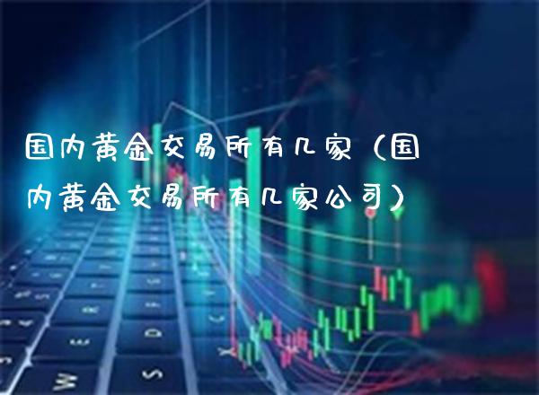 国内黄金交易所有几家（国内黄金交易所有几家公司）_https://www.xmqjcw.com_期货行情_第1张