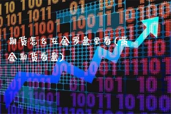期货怎么在金罗盘里看(黄金期货看盘)_https://www.xmqjcw.com_期货行情_第1张