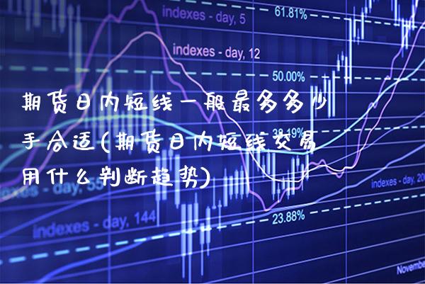 期货日内短线一般最多多少手合适(期货日内短线交易用什么判断趋势)_https://www.xmqjcw.com_期货行情_第1张