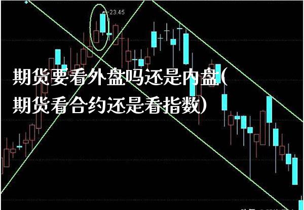期货要看外盘吗还是内盘(期货看合约还是看指数)_https://www.xmqjcw.com_期货百科_第1张