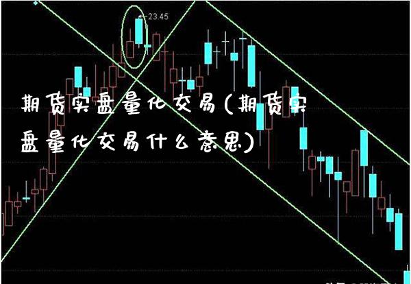 期货实盘量化交易(期货实盘量化交易什么意思)_https://www.xmqjcw.com_期货百科_第1张