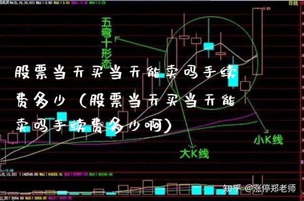 股票当天买当天能卖吗手续费多少（股票当天买当天能卖吗手续费多少啊）_https://www.xmqjcw.com_股票投资_第1张