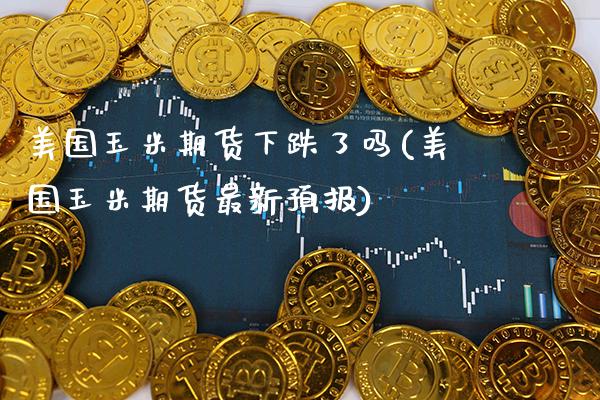 美国玉米期货下跌了吗(美国玉米期货最新预报)_https://www.xmqjcw.com_期货投资_第1张