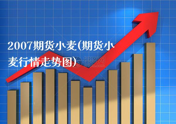 2007期货小麦(期货小麦行情走势图)_https://www.xmqjcw.com_期货直播室_第1张