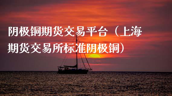 阴极铜期货交易平台（上海期货交易所标准阴极铜）_https://www.xmqjcw.com_期货投资_第1张
