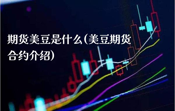期货美豆是什么(美豆期货合约介绍)_https://www.xmqjcw.com_期货百科_第1张