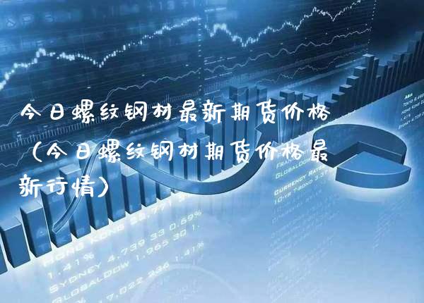 今日螺纹钢材最新期货价格（今日螺纹钢材期货价格最新行情）_https://www.xmqjcw.com_期货开户_第1张