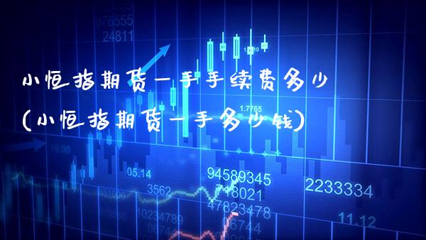 小恒指期货一手手续费多少(小恒指期货一手多少钱)_https://www.xmqjcw.com_期货直播室_第1张