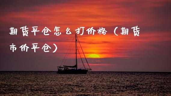 期货平仓怎么打价格（期货市价平仓）_https://www.xmqjcw.com_期货直播室_第1张