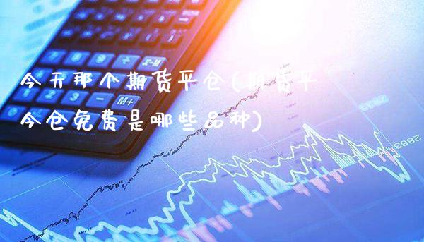 今天那个期货平仓(期货平今仓免费是哪些品种)_https://www.xmqjcw.com_期货开户_第1张