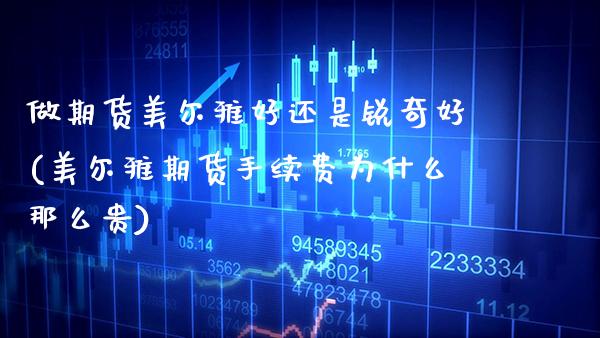 做期货美尔雅好还是锐奇好(美尔雅期货手续费为什么那么贵)_https://www.xmqjcw.com_期货开户_第1张
