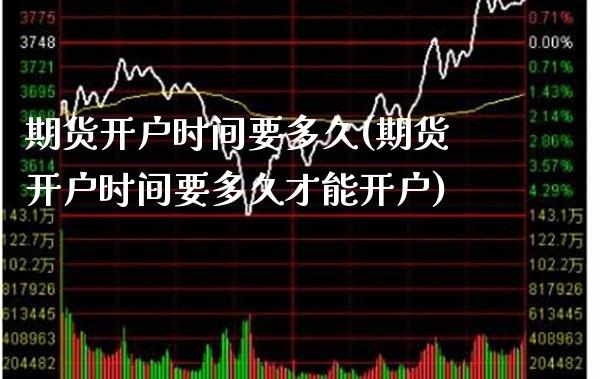 期货开户时间要多久(期货开户时间要多久才能开户)_https://www.xmqjcw.com_期货直播室_第1张