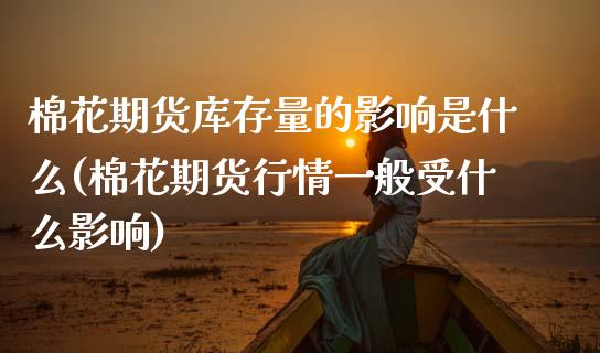 棉花期货库存量的影响是什么(棉花期货行情一般受什么影响)_https://www.xmqjcw.com_期货百科_第1张