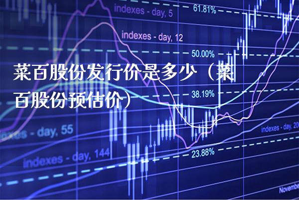 菜百股份发行价是多少（菜百股份预估价）_https://www.xmqjcw.com_期货直播室_第1张