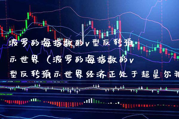 波罗的海指数的v型反转预示世界（波罗的海指数的v型反转预示世界经济正处于超星尔雅）_https://www.xmqjcw.com_期货投资_第1张