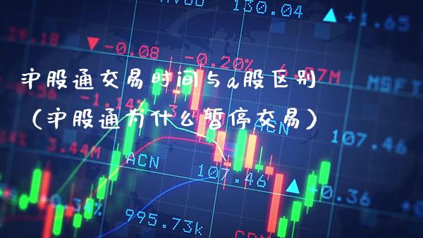 沪股通交易时间与a股区别（沪股通为什么暂停交易）_https://www.xmqjcw.com_期货投资_第1张
