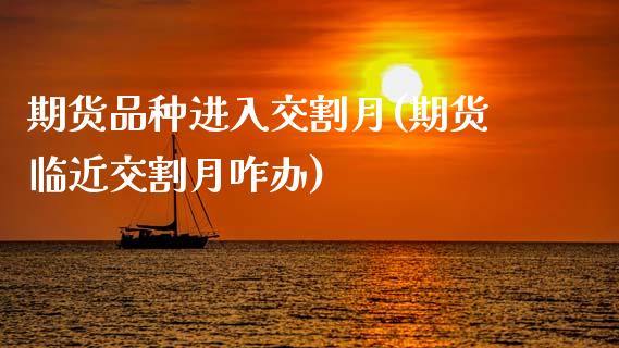 期货品种进入交割月(期货临近交割月咋办)_https://www.xmqjcw.com_股票投资_第1张