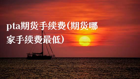 pta期货手续费(期货哪家手续费最低)_https://www.xmqjcw.com_期货行情_第1张