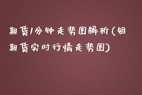 期货1分钟走势图解析(钼期货实时行情走势图)_https://www.xmqjcw.com_期货百科_第1张