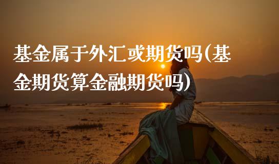 基金属于外汇或期货吗(基金期货算金融期货吗)_https://www.xmqjcw.com_期货投资_第1张