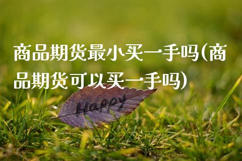 商品期货最小买一手吗(商品期货可以买一手吗)_https://www.xmqjcw.com_期货行情_第1张