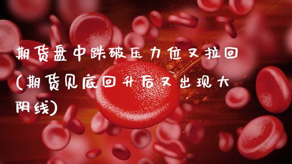 期货盘中跌破压力位又拉回(期货见底回升后又出现大阴线)_https://www.xmqjcw.com_期货百科_第1张