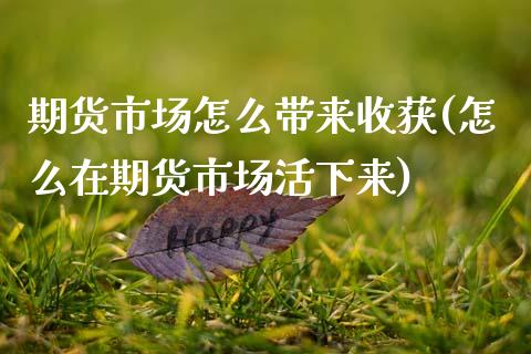 期货市场怎么带来收获(怎么在期货市场活下来)_https://www.xmqjcw.com_期货百科_第1张