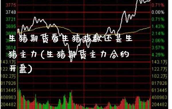 生猪期货看生猪指数还是生猪主力(生猪期货主力合约开盘)_https://www.xmqjcw.com_股票投资_第1张