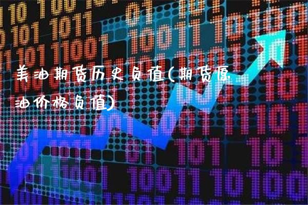 美油期货历史负值(期货原油价格负值)_https://www.xmqjcw.com_期货百科_第1张