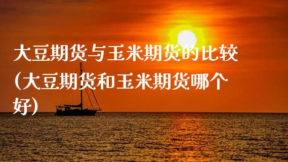 大豆期货与玉米期货的比较(大豆期货和玉米期货哪个好)_https://www.xmqjcw.com_期货百科_第1张