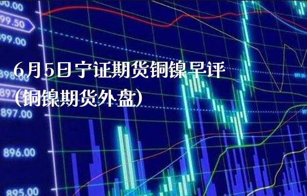 6月5日宁证期货铜镍早评(铜镍期货外盘)_https://www.xmqjcw.com_股票投资_第1张