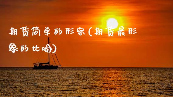 期货简单的形容(期货最形象的比喻)_https://www.xmqjcw.com_期货百科_第1张