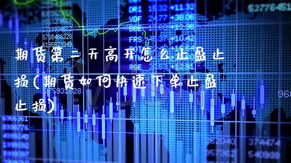 期货第二天高开怎么止盈止损(期货如何快速下单止盈止损)_https://www.xmqjcw.com_期货百科_第1张