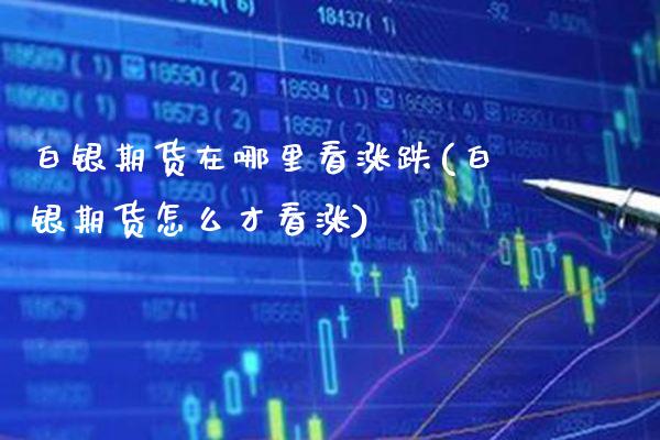 白银期货在哪里看涨跌(白银期货怎么才看涨)_https://www.xmqjcw.com_期货百科_第1张