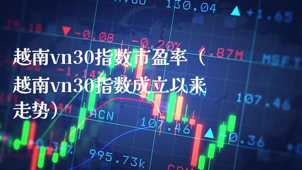 越南vn30指数市盈率（越南vn30指数成立以来走势）_https://www.xmqjcw.com_期货投资_第1张