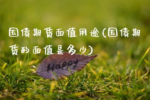 国债期货面值用途(国债期货的面值是多少)_https://www.xmqjcw.com_股票投资_第1张