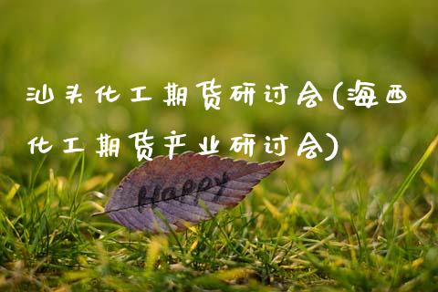 汕头化工期货研讨会(海西化工期货产业研讨会)_https://www.xmqjcw.com_期货投资_第1张