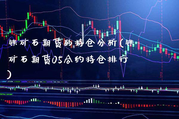 铁矿石期货的持仓分析(铁矿石期货05合约持仓排行)_https://www.xmqjcw.com_期货直播室_第1张