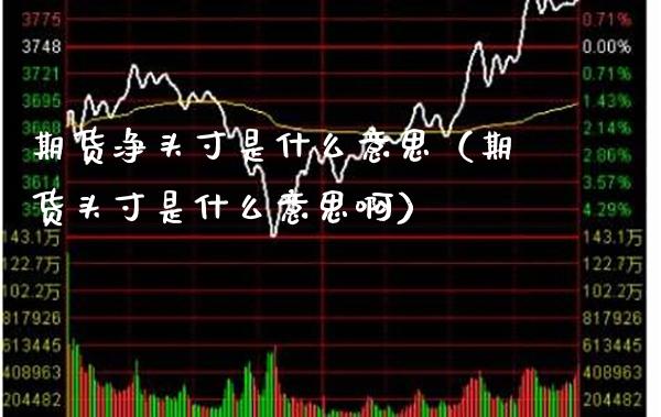 期货净头寸是什么意思（期货头寸是什么意思啊）_https://www.xmqjcw.com_期货直播室_第1张