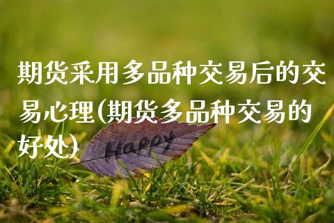 期货采用多品种交易后的交易心理(期货多品种交易的好处)_https://www.xmqjcw.com_期货百科_第1张