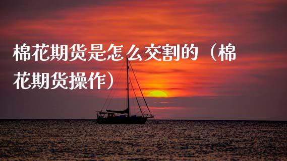 棉花期货是怎么交割的（棉花期货操作）_https://www.xmqjcw.com_期货直播室_第1张