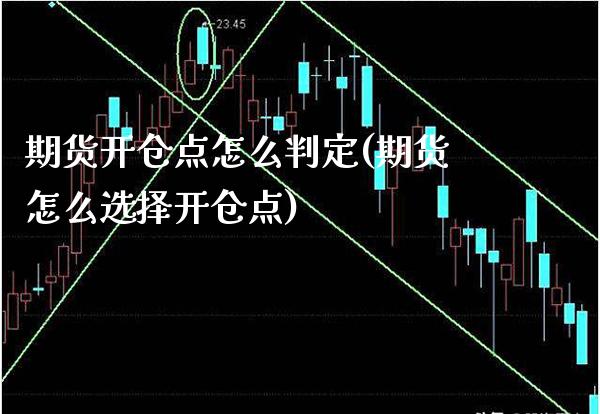 期货开仓点怎么判定(期货怎么选择开仓点)_https://www.xmqjcw.com_期货直播室_第1张