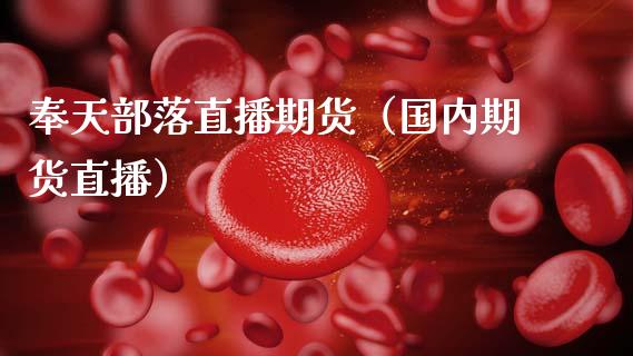奉天部落直播期货（国内期货直播）_https://www.xmqjcw.com_期货直播室_第1张