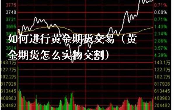 如何进行黄金期货交易（黄金期货怎么实物交割）_https://www.xmqjcw.com_期货直播室_第1张