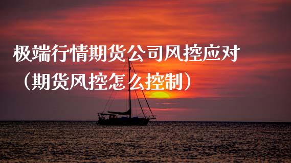 极端行情期货公司风控应对（期货风控怎么控制）_https://www.xmqjcw.com_期货直播室_第1张