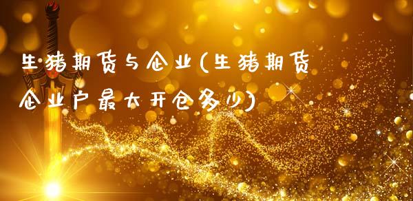 生猪期货与企业(生猪期货企业户最大开仓多少)_https://www.xmqjcw.com_期货开户_第1张