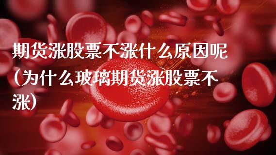 期货涨股票不涨什么原因呢(为什么玻璃期货涨股票不涨)_https://www.xmqjcw.com_股票投资_第1张