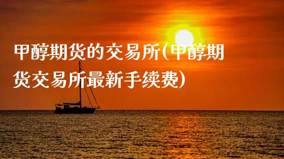 甲醇期货的交易所(甲醇期货交易所最新手续费)_https://www.xmqjcw.com_期货百科_第1张