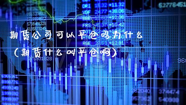 期货公司可以平仓吗为什么（期货什么叫平仓啊）_https://www.xmqjcw.com_期货直播室_第1张